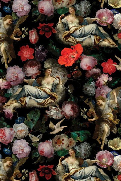 Historical Fashion: Jan Davidsz. De Heem Mystical Creatures And Flowers by UtArt