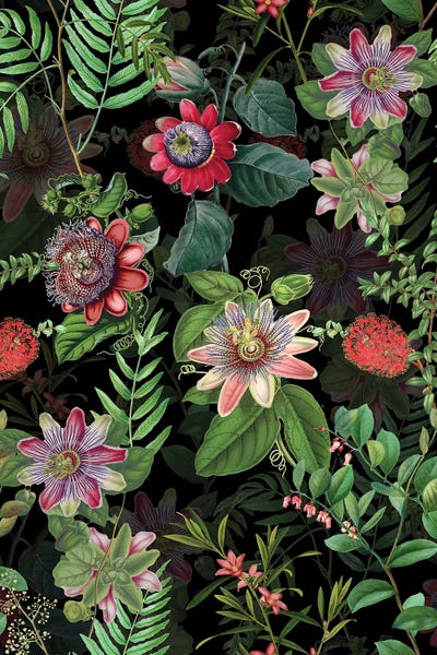 UtArt: Night Exotic Garden by UtArt