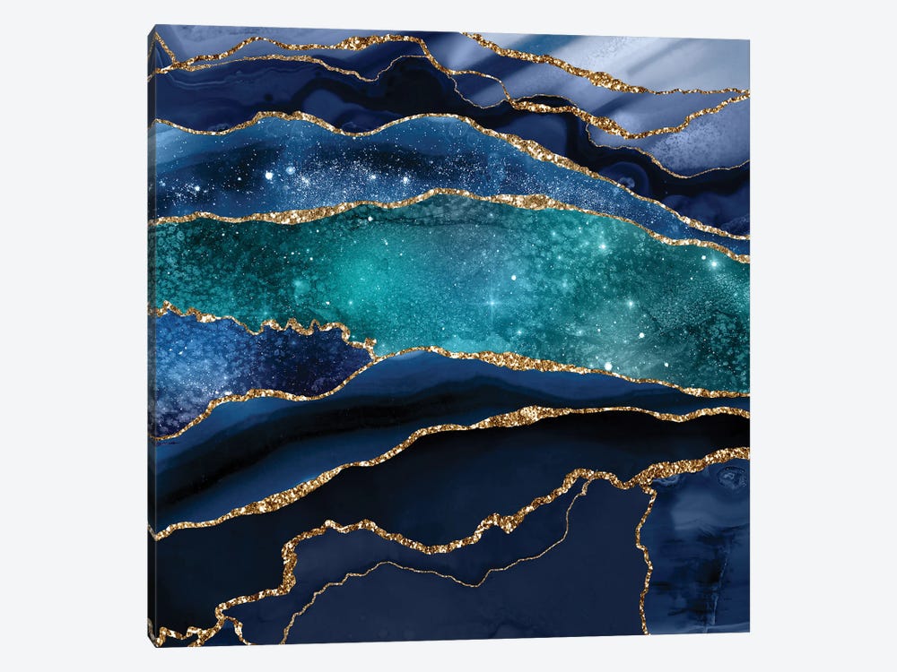 Space Marble by UtArt 1-piece Art Print