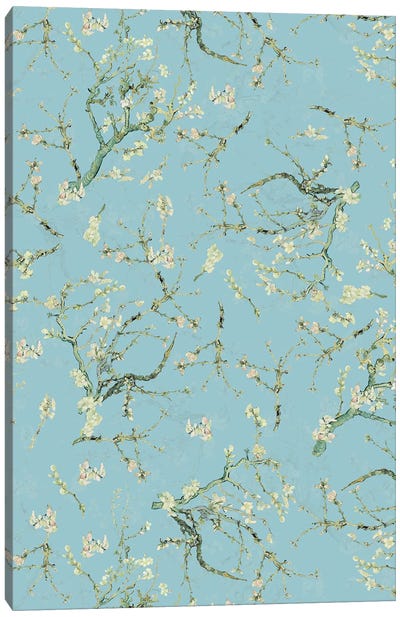 Vintage Van Gogh Cherry Blossoms Garden Canvas Art Print - All Things Van Gogh