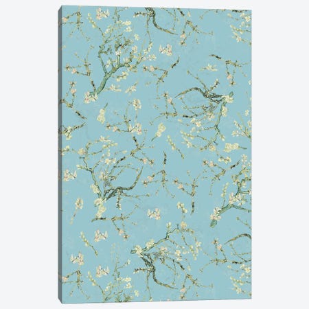 Vintage Van Gogh Cherry Blossoms Garden Canvas Print #UTA232} by UtArt Canvas Art Print
