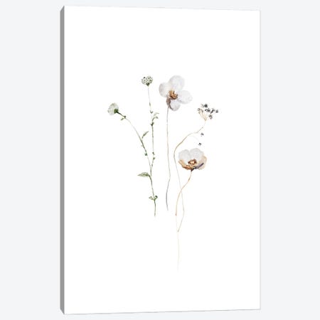 Hygge Ikebana Flowers I Canvas Print #UTA252} by UtArt Canvas Print