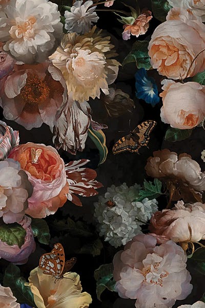 Dutch Antique Flowers Ii