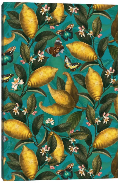Exotics Lemons Canvas Art Print - UtArt
