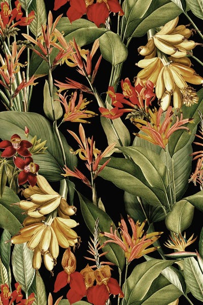 UtArt: Night Flower Jungle by UtArt