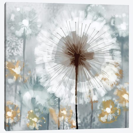 Dandelion Abstract I Canvas Print #UTA368} by UtArt Canvas Print