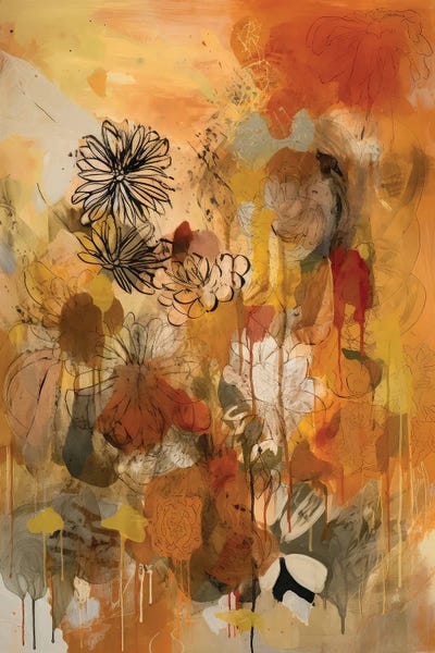 Daisies: Floral Fantasia I by UtArt