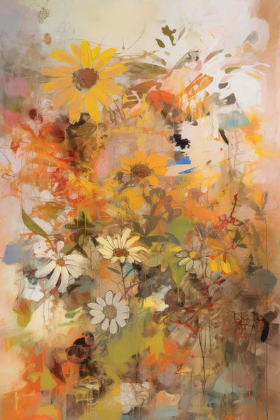 Bohemian Décor: Floral Fantasia II by UtArt