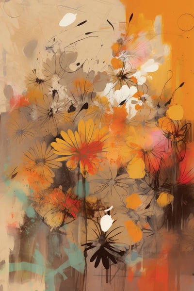 Daisies: Floral Fantasia VI by UtArt