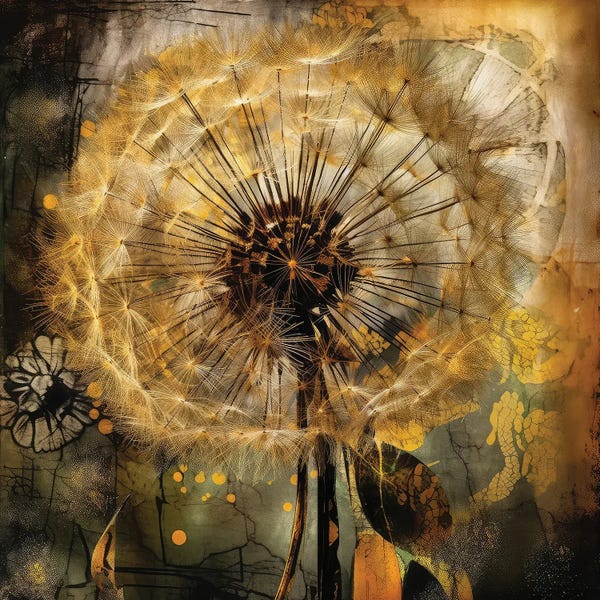 Dandelions: Illuminated Wishes by UtArt