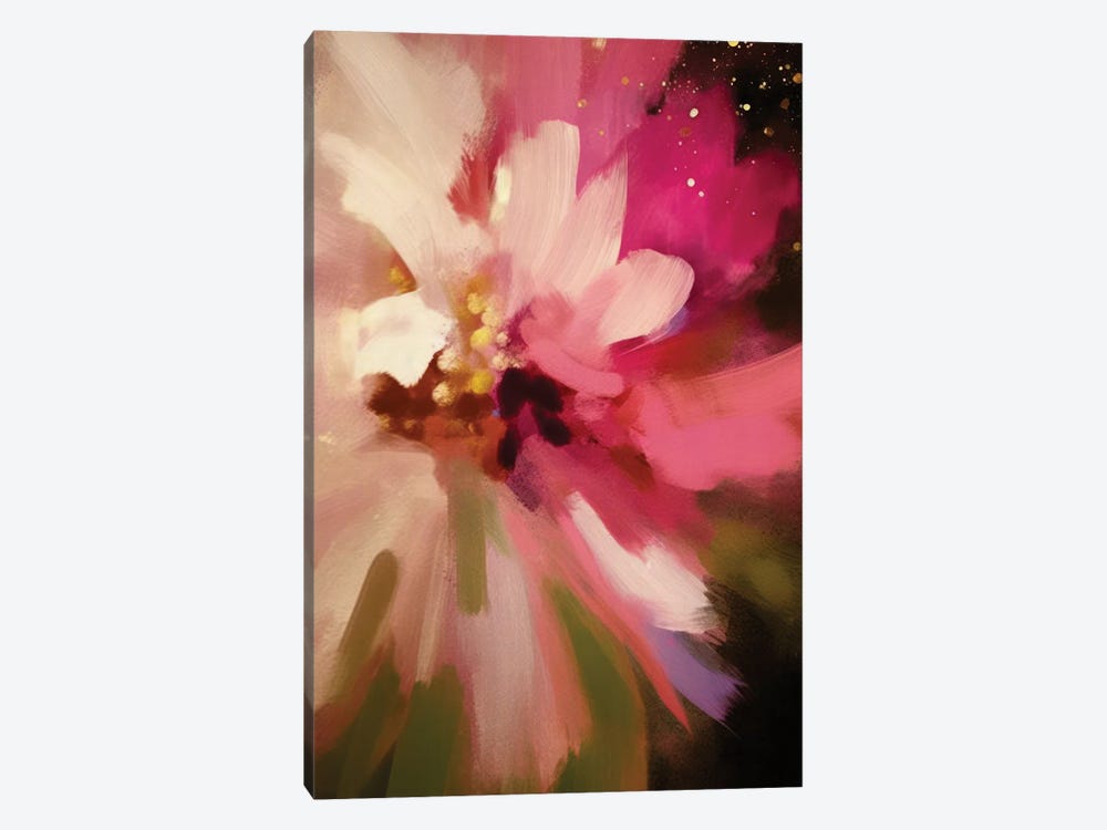 Modern Abstract Blossom II by UtArt 1-piece Canvas Art