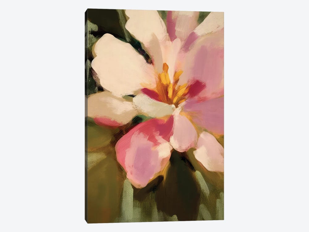 Blush Camellia Flower II by UtArt 1-piece Canvas Art Print