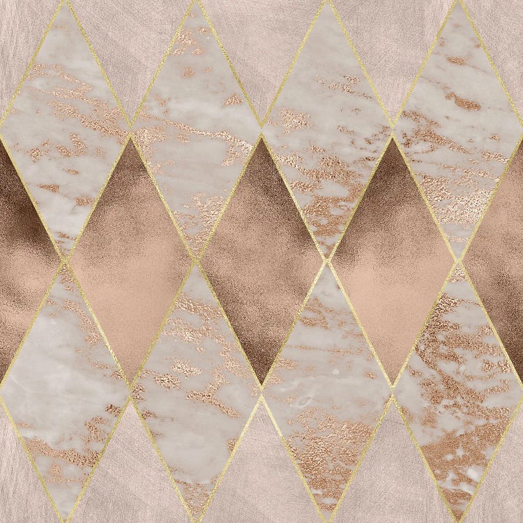 Copper And Marble Argyle Large