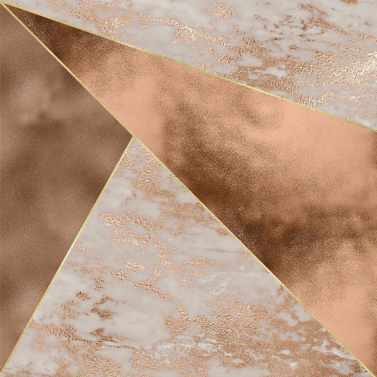 Copper And Marble Triangles