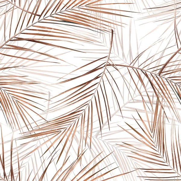 UtArt: Copper Palm Leaves by UtArt