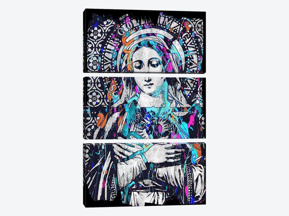 Madonna Impressions #2 by 5by5collective 3-piece Canvas Artwork