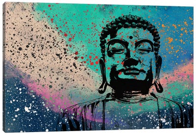 Buddha Impressions #2 Canvas Art Print - Religion & Spirituality Art