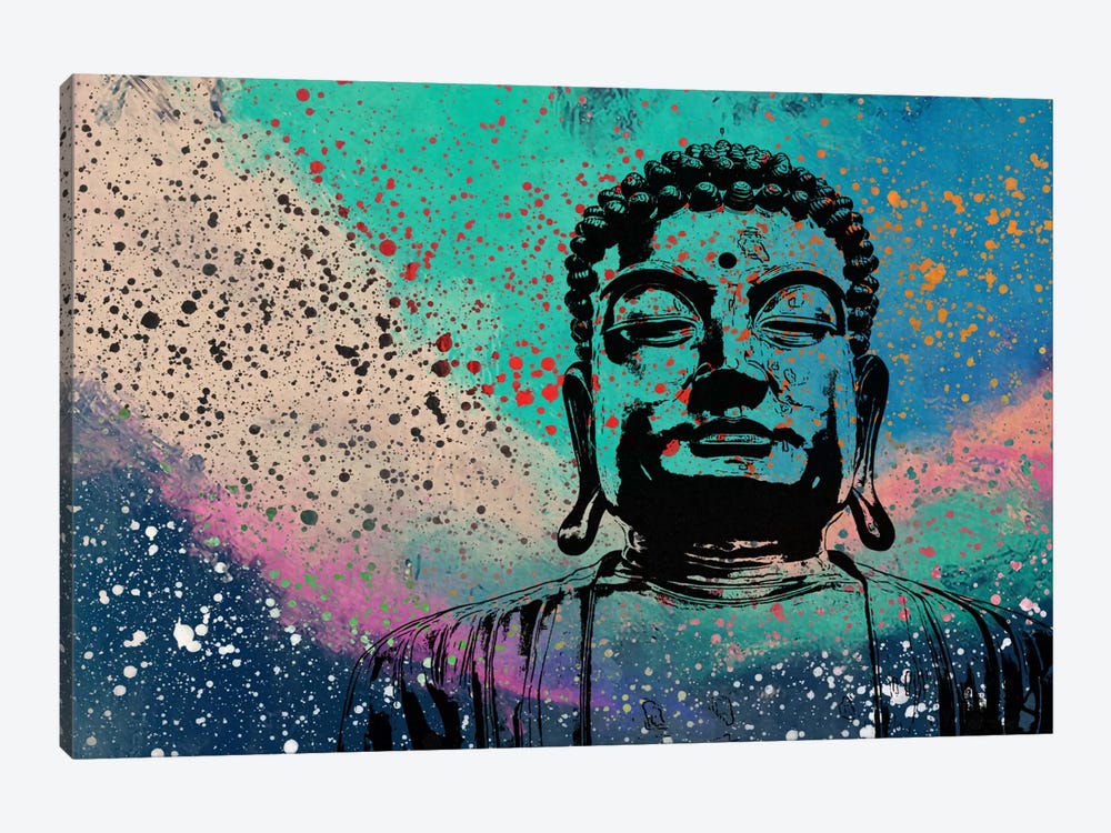 Buddha Impressions #2 by 5by5collective 1-piece Canvas Artwork