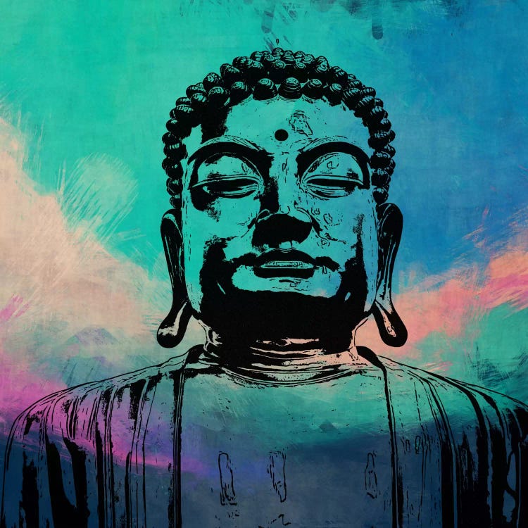 Buddha Impressions #3 by 5by5collective wall art