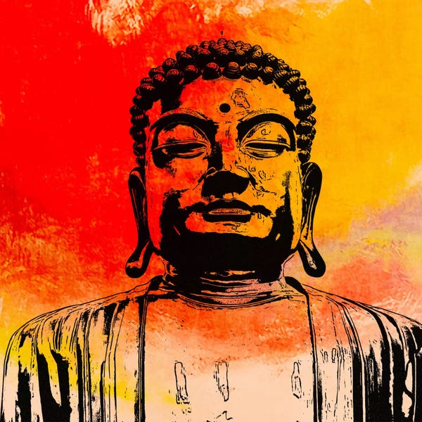 Yoga: Buddha Impressions #4 by 5by5collective