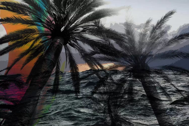 Dark Rainbow in the Storm by 5by5collective wall art