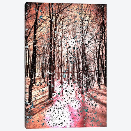 Birches Impression Canvas Print #UVP22} by Unknown Artist Canvas Art