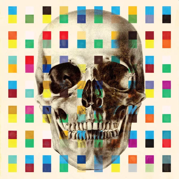 Skulls: White Skull Cubes by 5by5collective