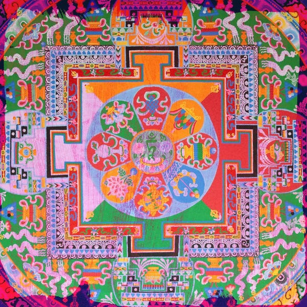 Indian Décor: Indian Floral Design by 5by5collective