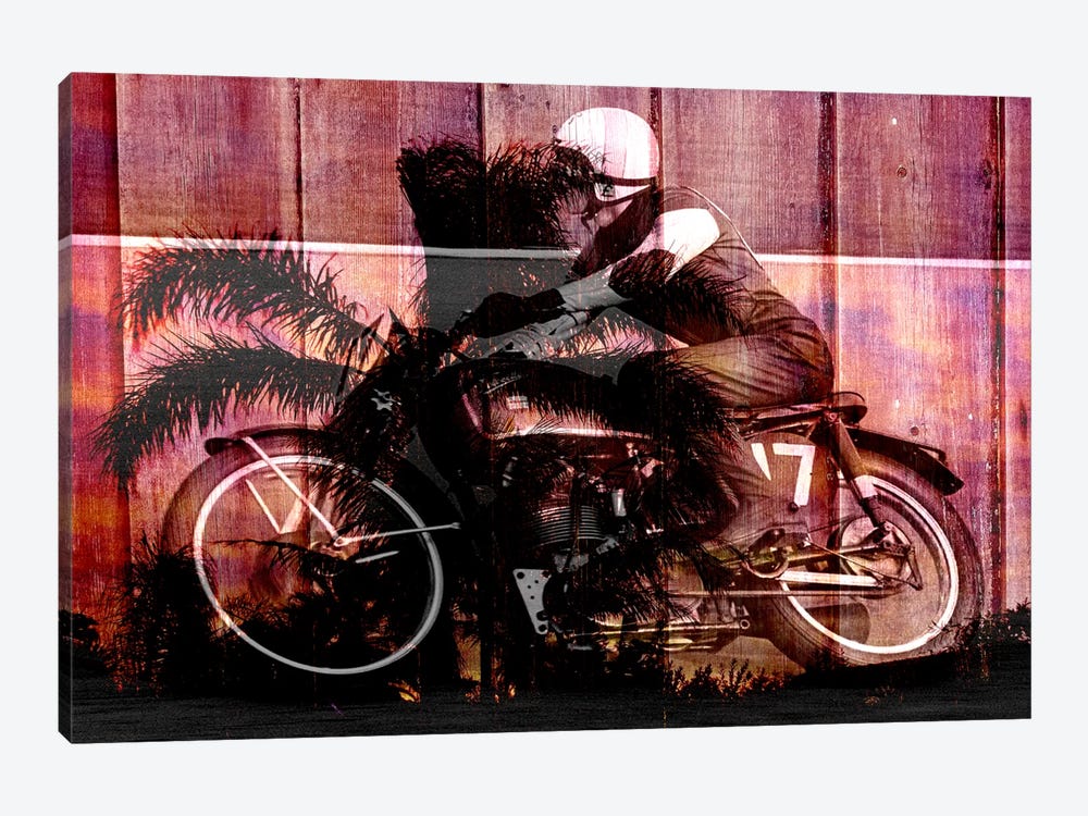 Palms Racer 17 by 5by5collective 1-piece Art Print