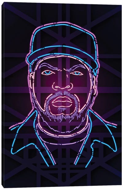 Ice Cube Canvas Art Print - vectorheroes