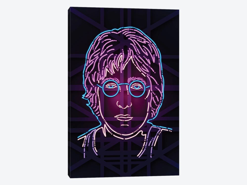 Lennon by vectorheroes 1-piece Canvas Art Print