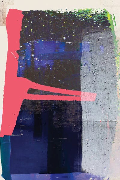 Urszula Gogol: Confluence (Indigo) I by Urszula Gogol