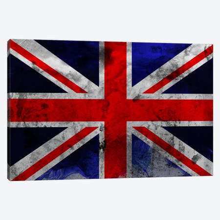 British Flag Canvas Print #Uvp19a} by Unknown Artist Canvas Artwork