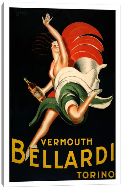 Vermouth_bellardi Canvas Art Print - Vintage Kitchen Posters