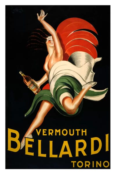 Vintage Kitchen Posters: Vermouth_bellardi by Vintage Apple Collection