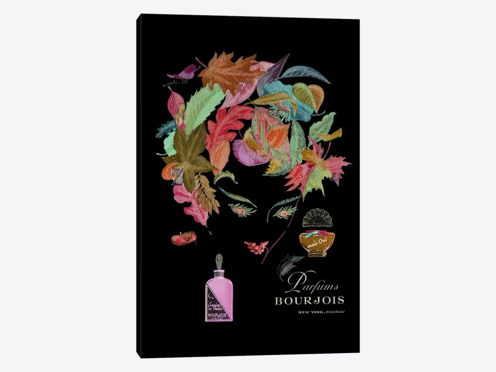 Parfums Bourjois by Vintage Apple Collection 1-piece Canvas Wall Art