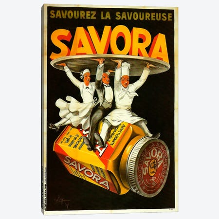 Savora Waiters Canvas Print #VAC116} by Vintage Apple Collection Canvas Artwork