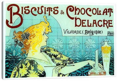 Chocolate Biscuits Canvas Art Print - Chocolates