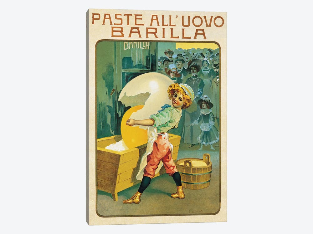 Barilla Pasta by Vintage Apple Collection 1-piece Canvas Art Print