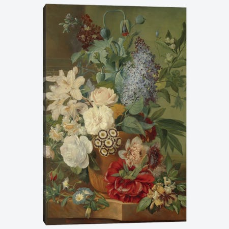 Bouquet Canvas Print #VAC1415} by Vintage Apple Collection Art Print