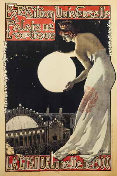 Posters: Exposition Universelle Palais de l'Optique, 1900 by Vintage Apple Collection
