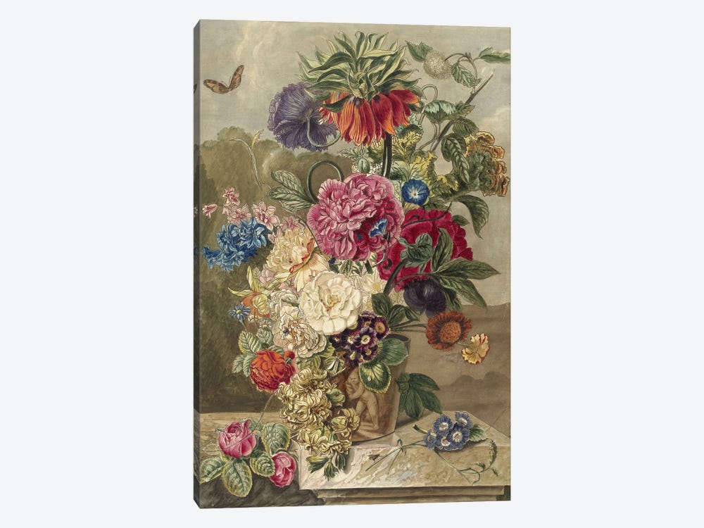 Flowers XVII by Vintage Apple Collection 1-piece Canvas Art Print