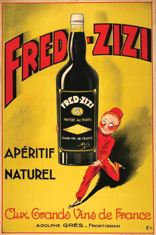 Fred-Zizi Apéritif, 1932