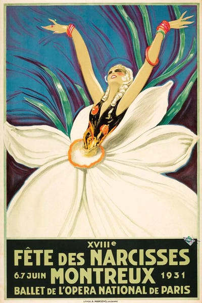 Vintage Apple Collection: Paris Ballet, 1931 by Vintage Apple Collection