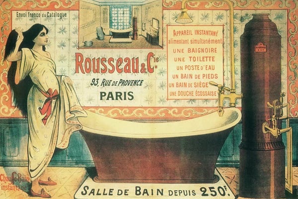 Vintage Apple Collection: Salle de Bain by Vintage Apple Collection