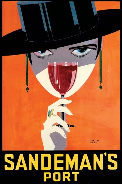 Vintage Kitchen Posters: Sandeman's Port by Vintage Apple Collection