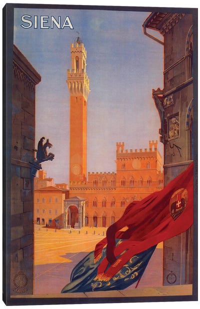 Siena Canvas Art Print - Tuscany Art