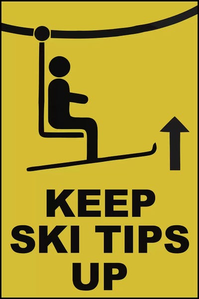 Vintage Apple Collection: Ski Tips by Vintage Apple Collection