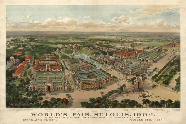 Dark Academia: St. Louis World's Fair, 1904 by Vintage Apple Collection