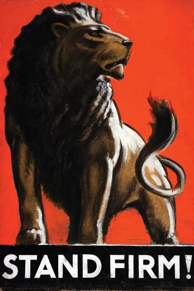 Propaganda Posters: Stand Firm! by Vintage Apple Collection